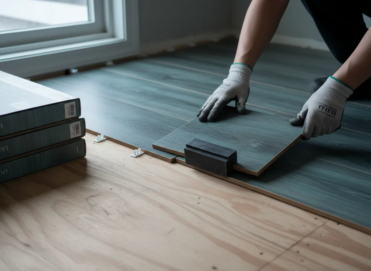 Luxury Vinyl Plank Installation company in Christine, ND